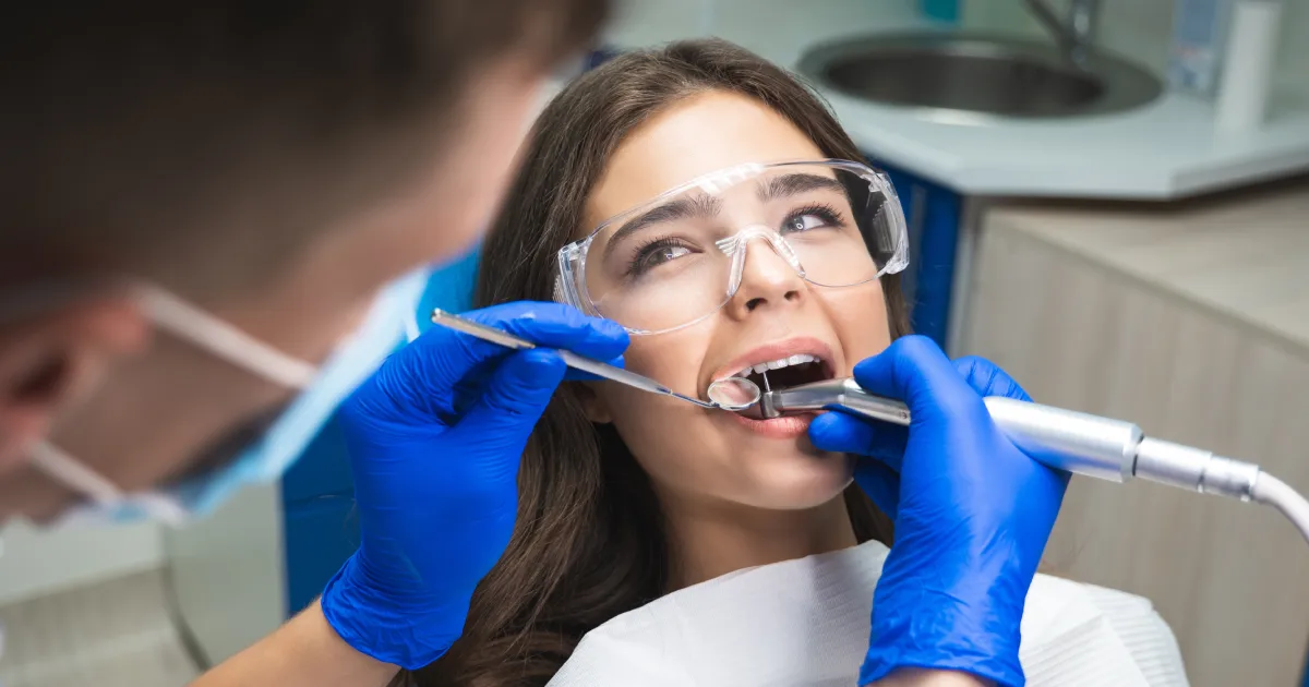 Dental procedure of root canal treatment in Oceanside, CA, performed by an endodontist